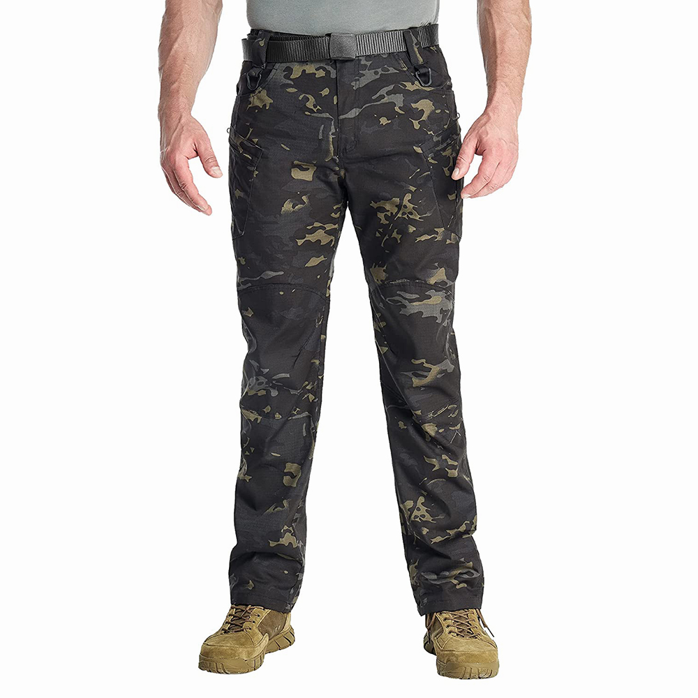 Bacca Sports Mens Cargo Trousers Work Wear Cargo Pans With Side Pocket Full Pants Casual Men Hiking Pants Outdoors Trousers Cargo Pants